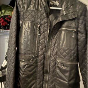 Michael Kors Black Quilted Jacket